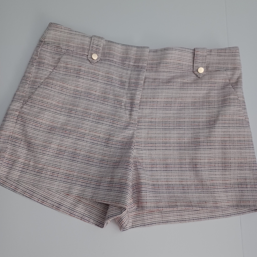 LOFT The Riviera Short Textured Patriotic Sz 4